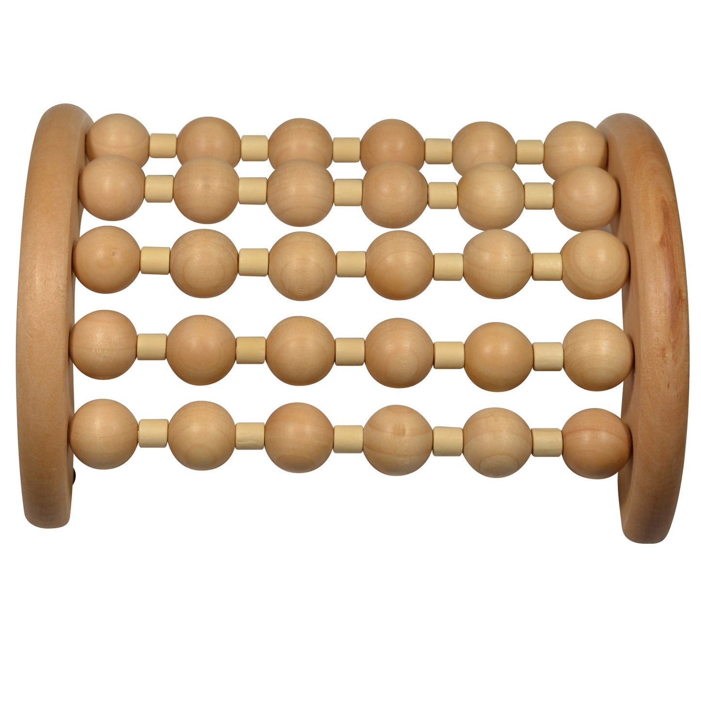 Wooden Foot Massager - Lymphatic Drainage and Relaxation Massage Roller