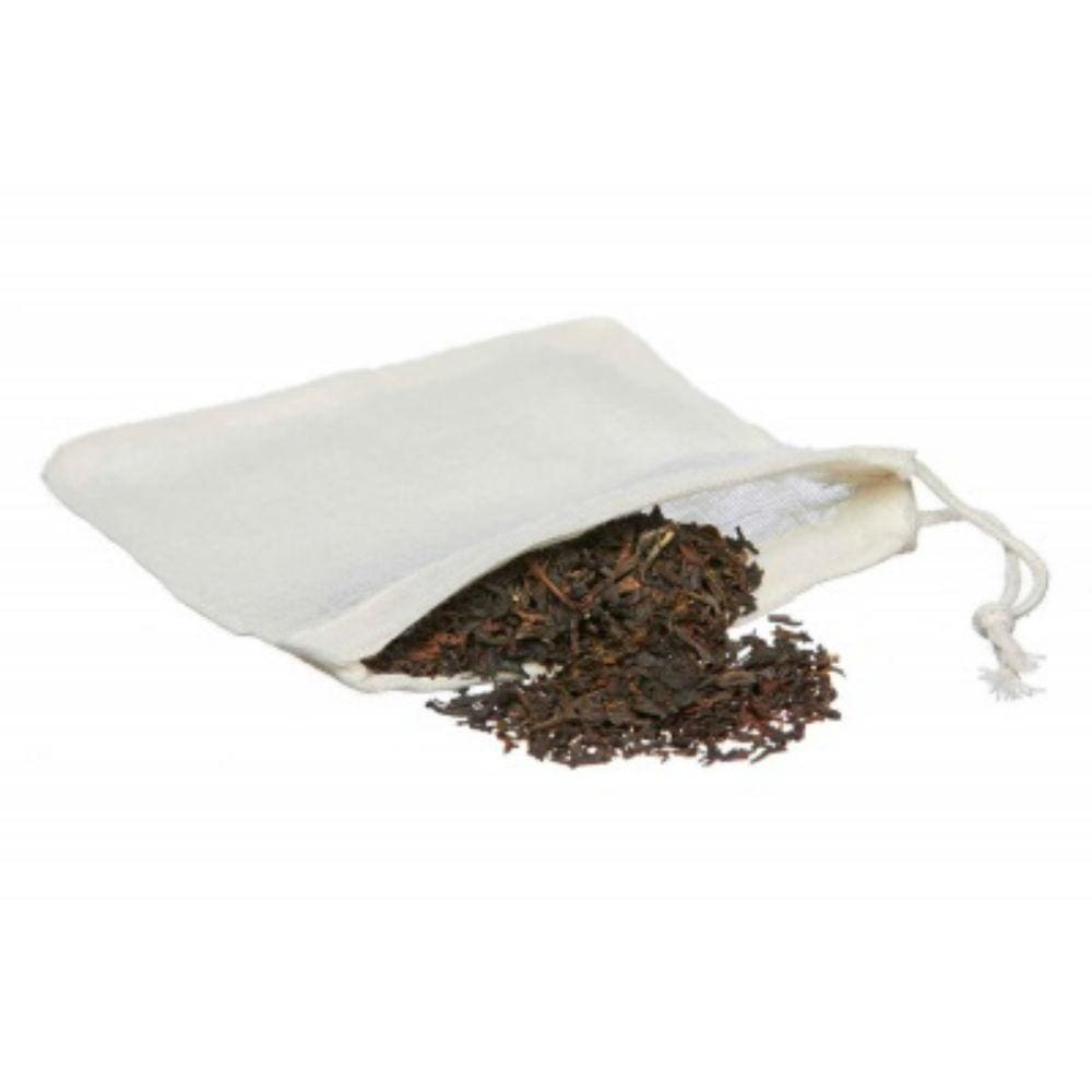 Reusable cotton tea bags