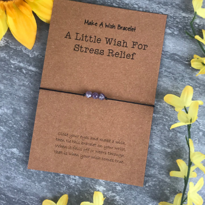 A Little Wish For Stress Relief Bracelet