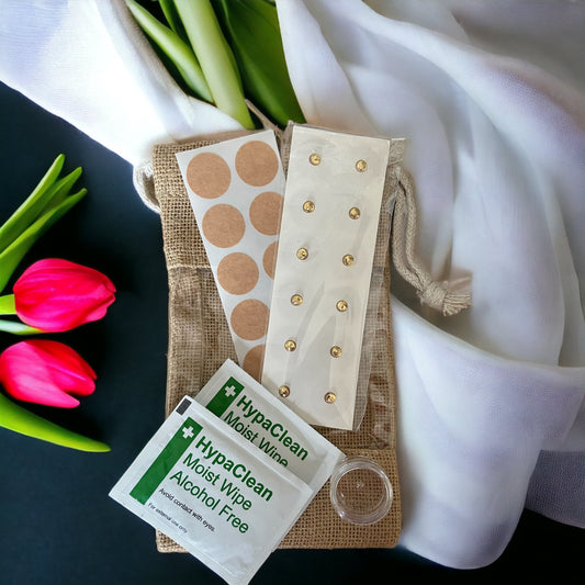 Acu-mag - Magnetic acupressure plasters ~ Qu-Chi for hay fever & allergic rhinitis