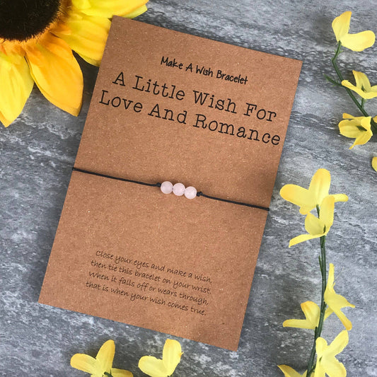 A Little Wish For Love and Romance Wish Bracelet
