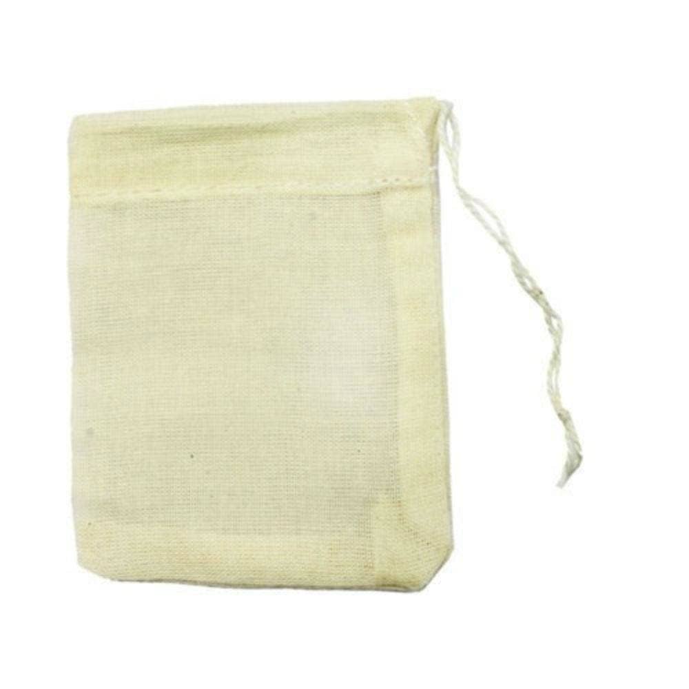 Reusable cotton tea bags