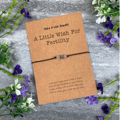 A Little Wish For Fertility Bracelet