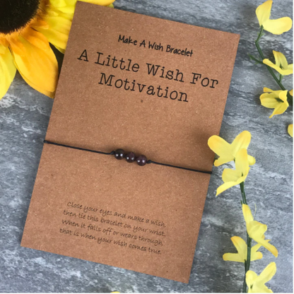 A Little Wish For Motivation Bracelet