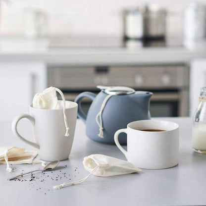 Reusable cotton tea bags