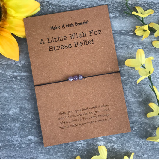 A Little Wish For Stress Relief Bracelet