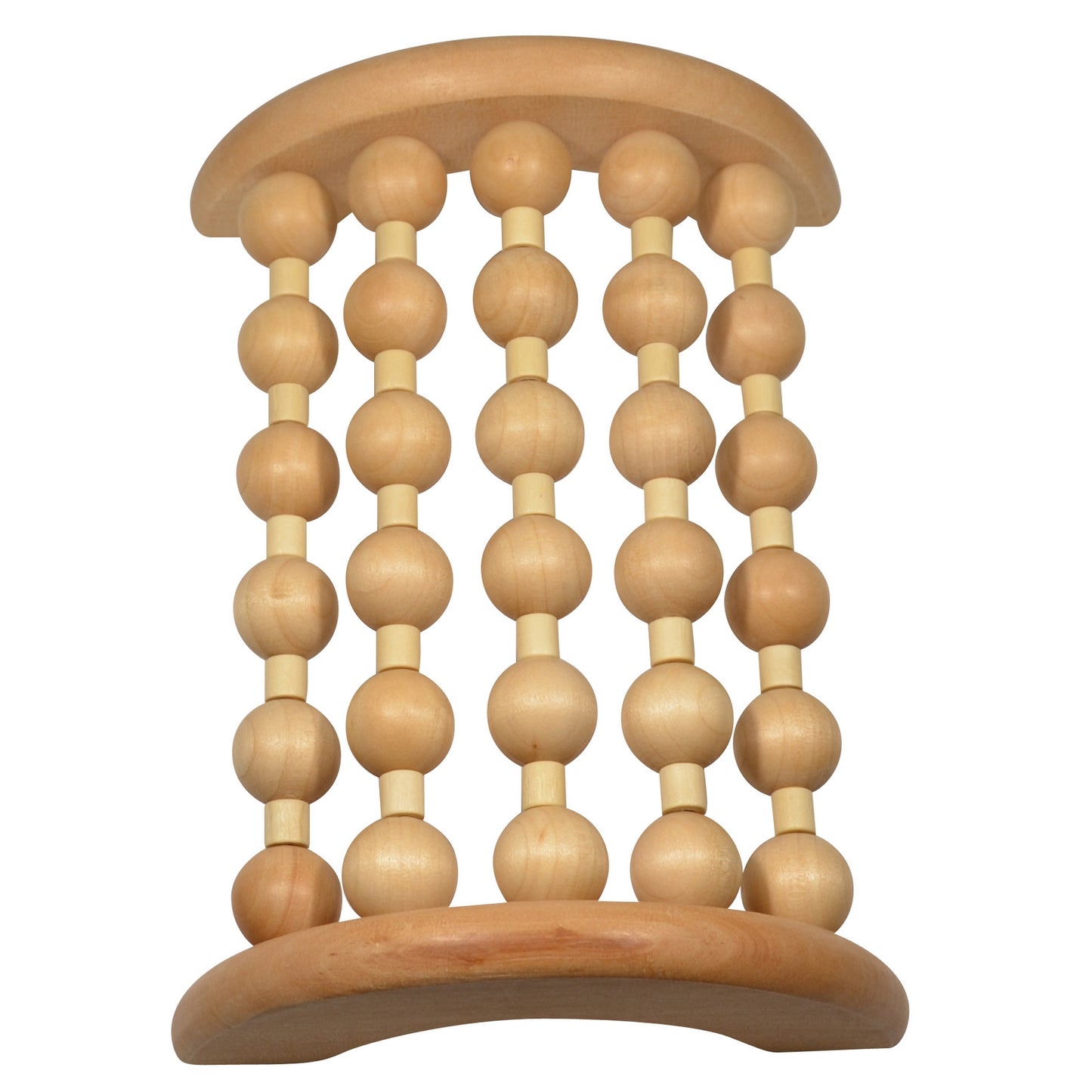 Wooden Foot Massager - Lymphatic Drainage and Relaxation Massage Roller