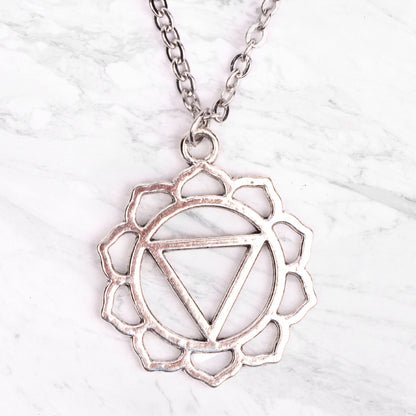 chakra pendant charm necklace