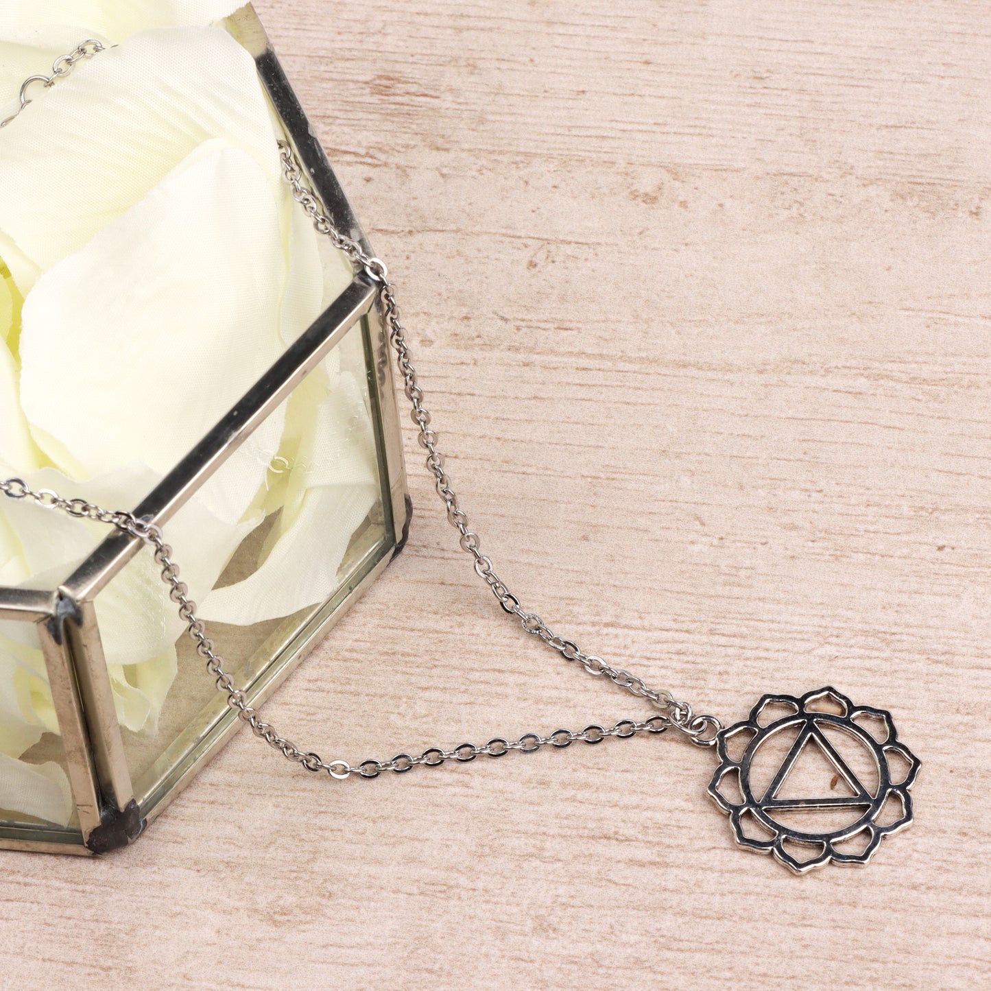 chakra pendant charm necklace