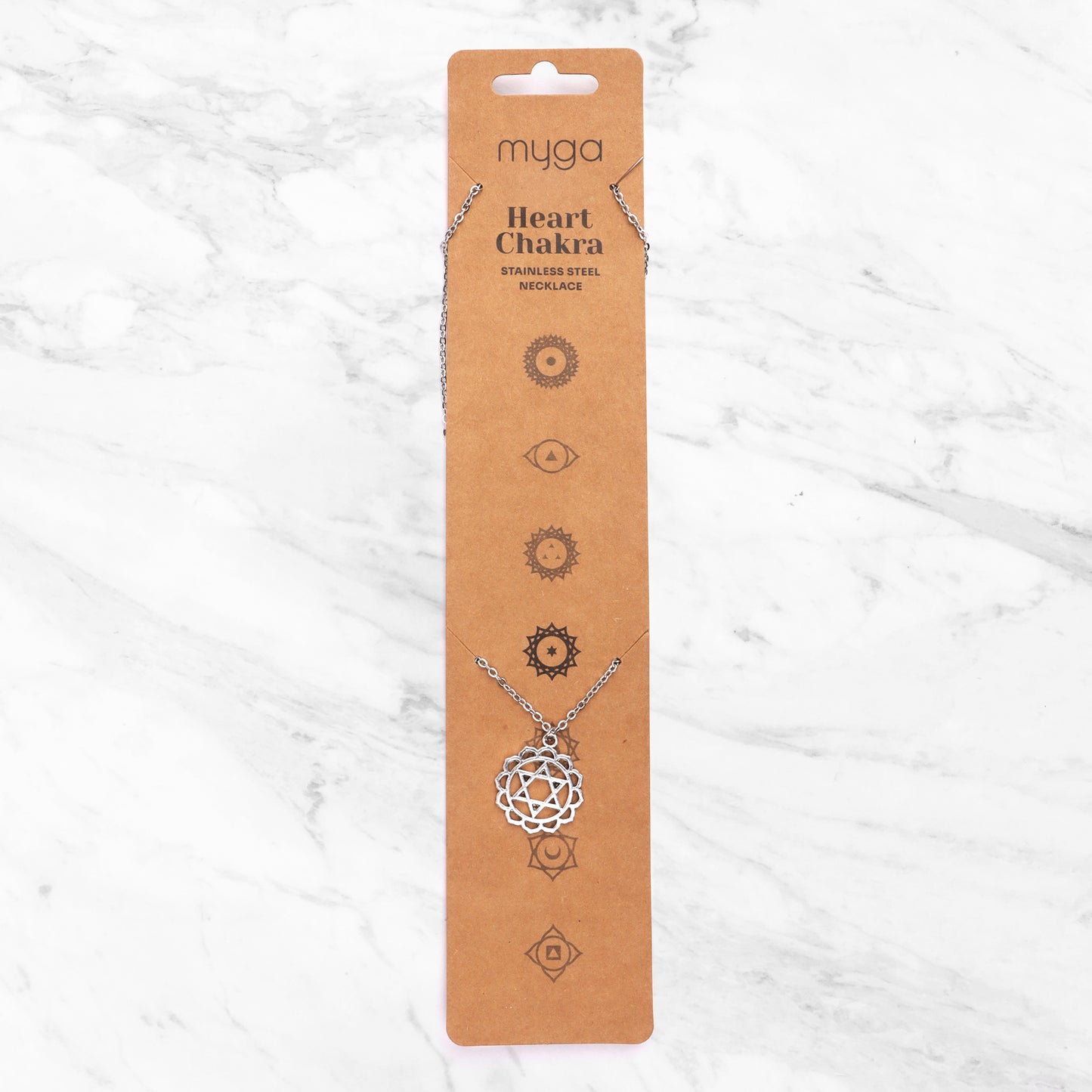 chakra pendant charm necklace