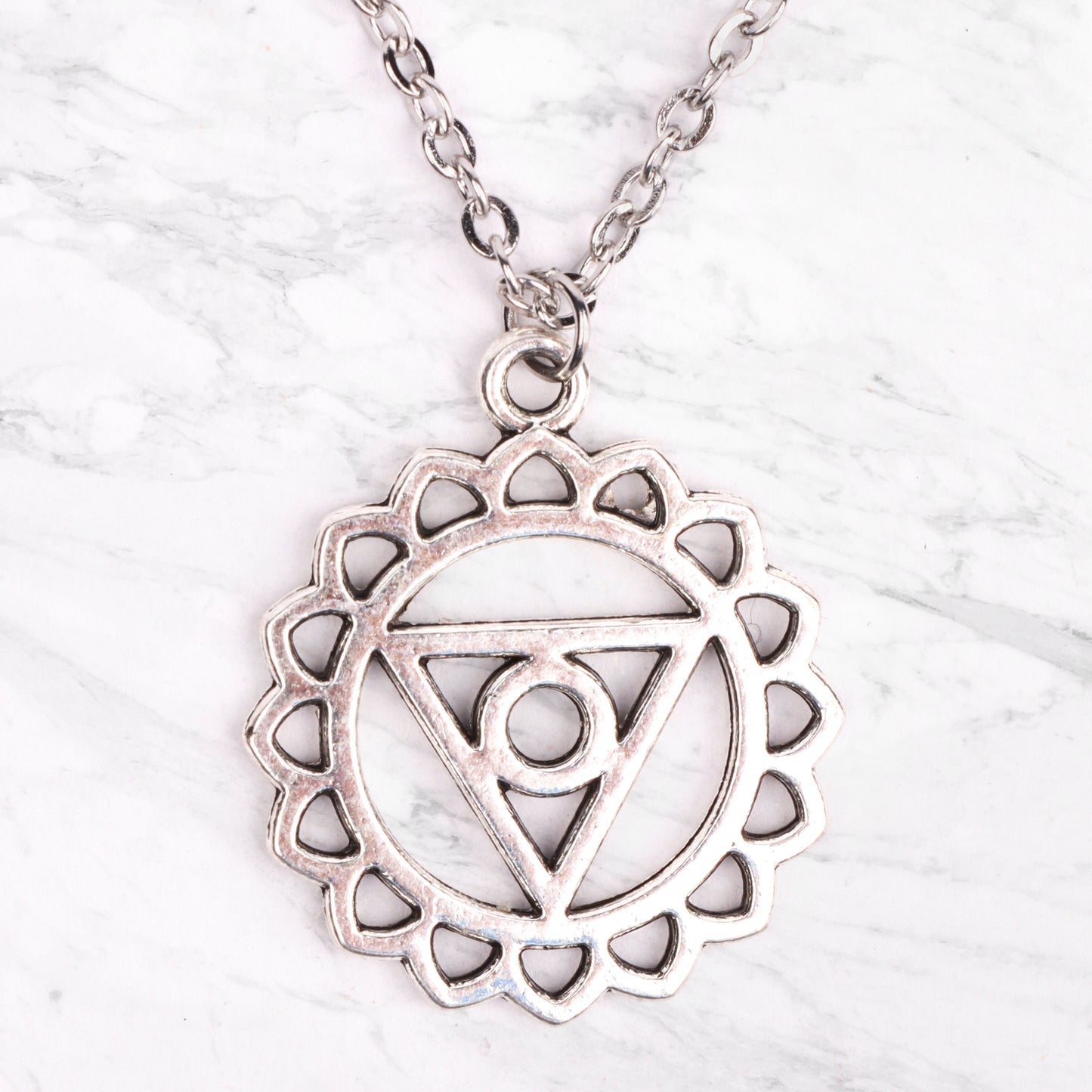 chakra pendant charm necklace