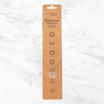 chakra pendant charm necklace