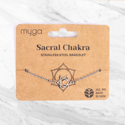 Seven Chakra Pendant Charm Bracelet