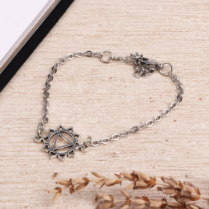 Seven Chakra Pendant Charm Bracelet