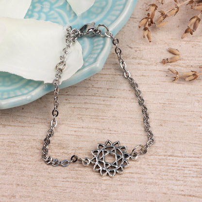 Seven Chakra Pendant Charm Bracelet