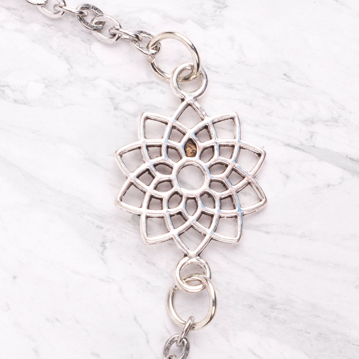 Seven Chakra Pendant Charm Bracelet