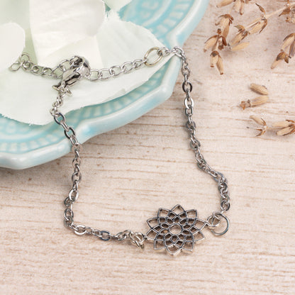 Seven Chakra Pendant Charm Bracelet