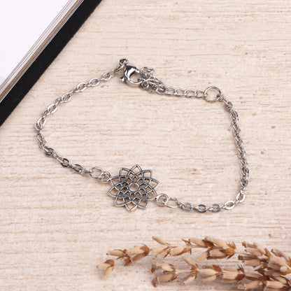 Seven Chakra Pendant Charm Bracelet