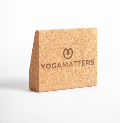 Yogamatters Pocket Size Cork Wedge