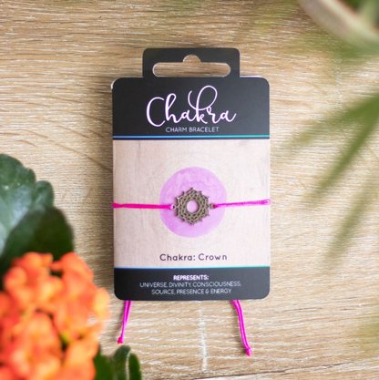 Chakra charm bracelets