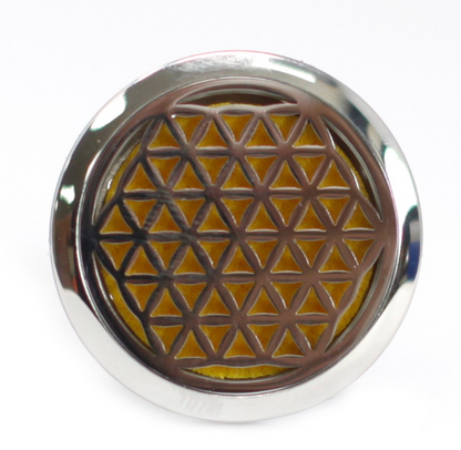 Aromatherapy Car Diffuser Kit - Flower of Life - 30mm