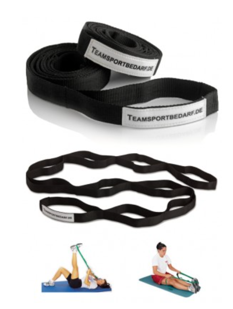 Stretching straps - length: 1.80 m