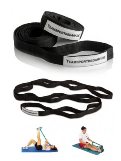 Stretching straps - length: 1.80 m