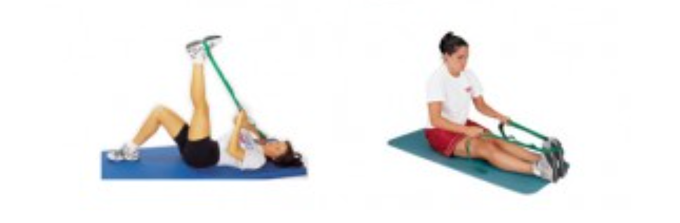 Stretching straps - length: 1.80 m