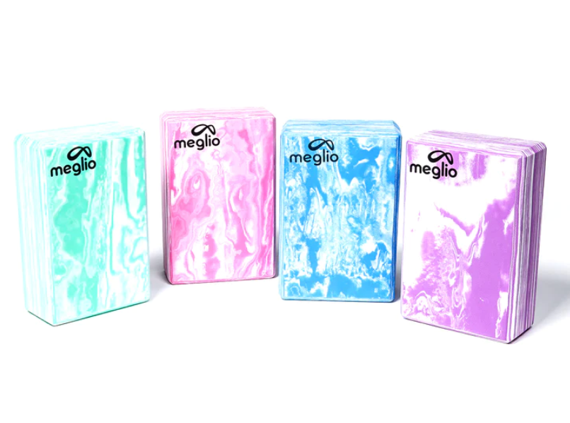 Foam Yoga Blocks Supportive Non-Slip Brick For Yoga And Pilates. Aids Balance