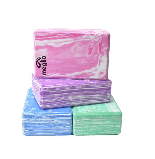 Foam Yoga Blocks Supportive Non-Slip Brick For Yoga And Pilates. Aids Balance