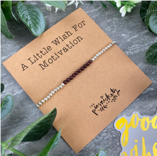 A Little Wish For Motivation Beaded Bracelet