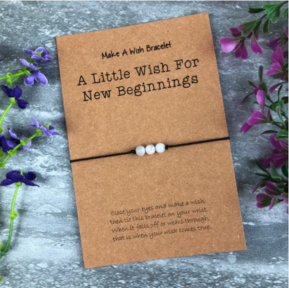 A Little Wish For New Beginnings Wish Bracelet