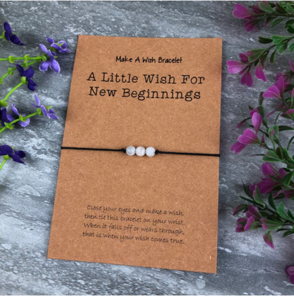 A Little Wish For New Beginnings Wish Bracelet